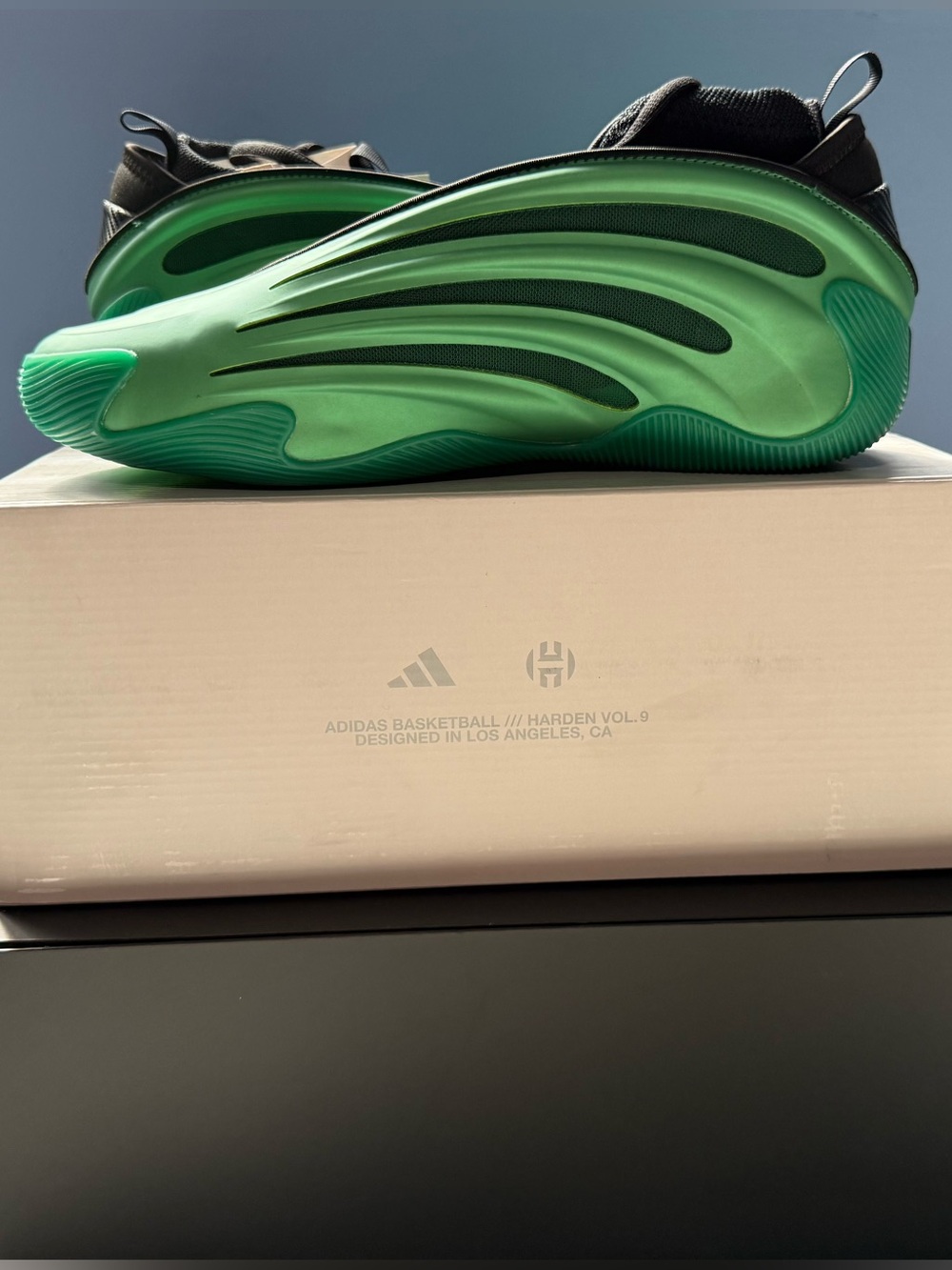 Adidas Harden Vol 9 Metamorphosis Green Men’s 10 JH6484 NWT